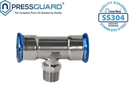 Stainless Steel 304 Press Fit MI Tee